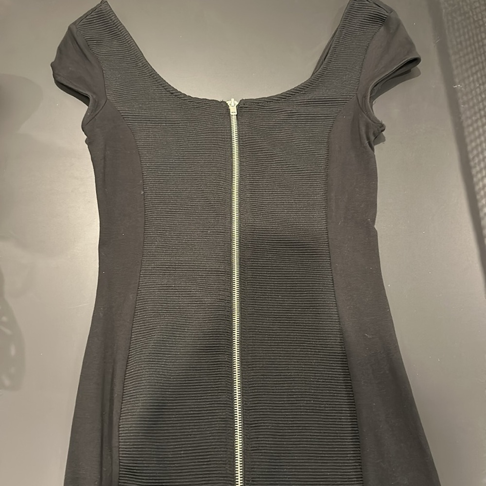 Black Zipper H&M Dress